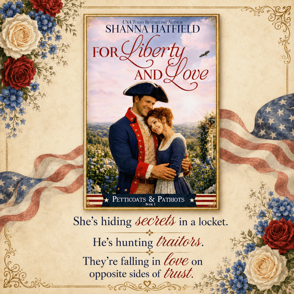 Ends 06-24 – For Liberty and Love by Shanna Hatfield Book Blitz +  Amazon Gift Card Giveaway