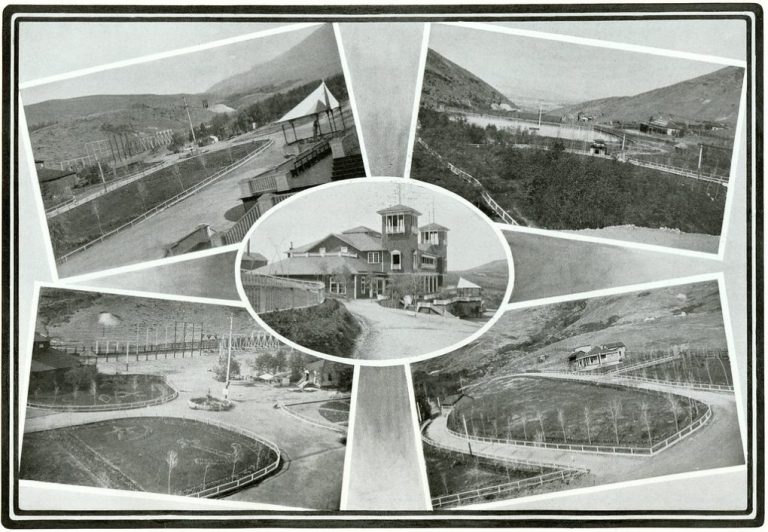 Random Views in Columbia Gardens, Pavilion in Center, Butte, Montana. (1900).jpg