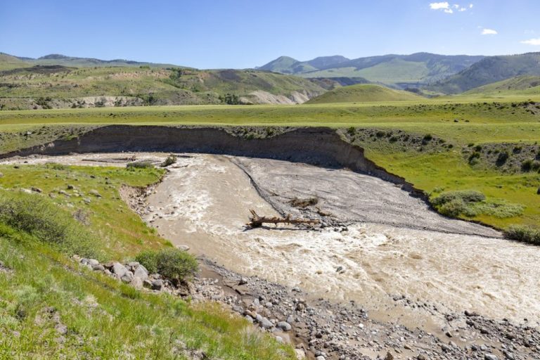 Yellowstone flood event 2022: Rescue Creek cutbanks after flood.jpg