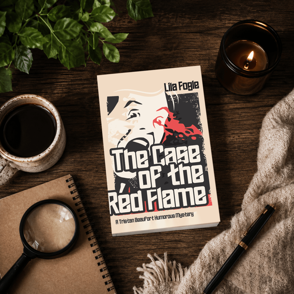 Ends 08-05 – The Case of the Red Flame by Lila Fogle Book Blitz +  Amazon Gift Card Giveaway