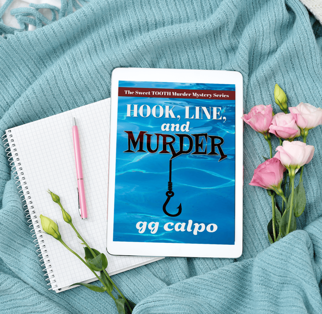 Ends 10-07 – Hook, Line, and Murder by GG Calpo Book Blitz +  Amazon Gift Card Giveaway